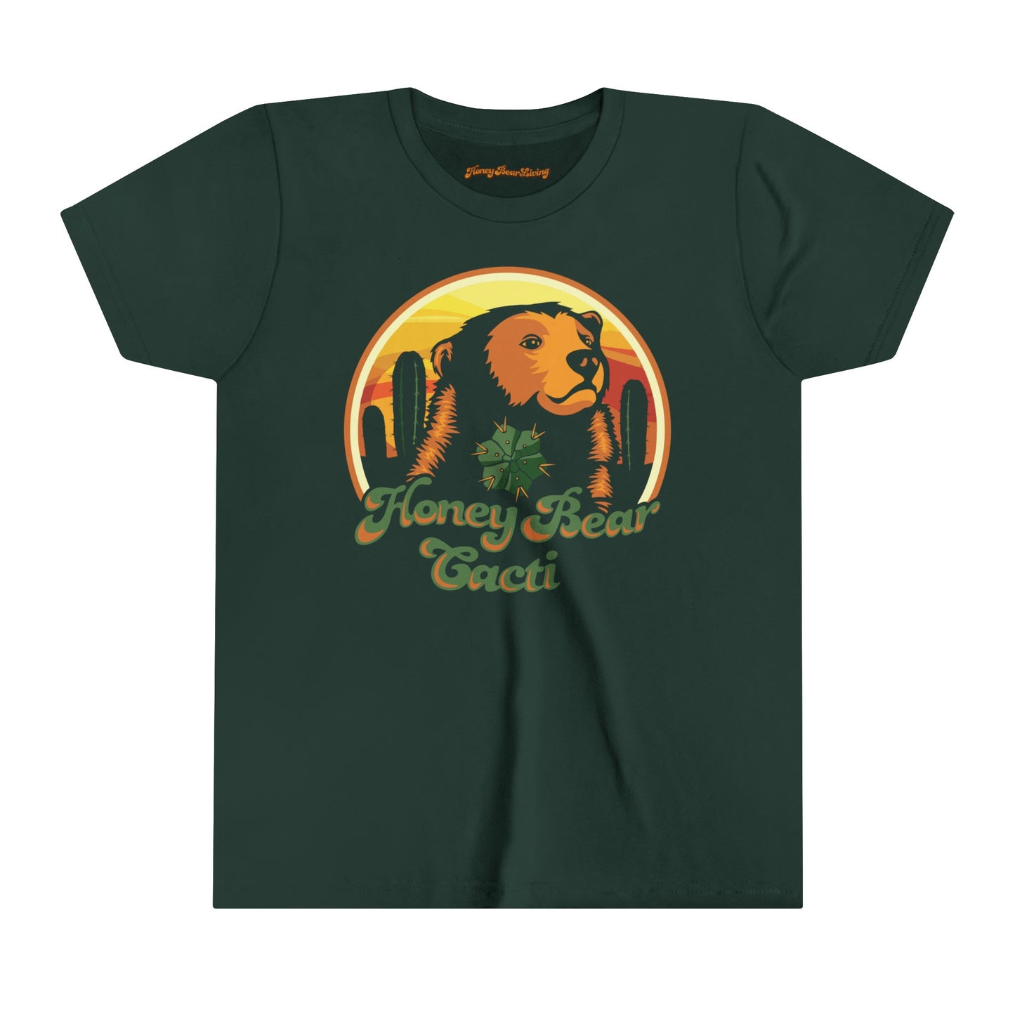 HoneyBear Cacti Youth Soft Tee