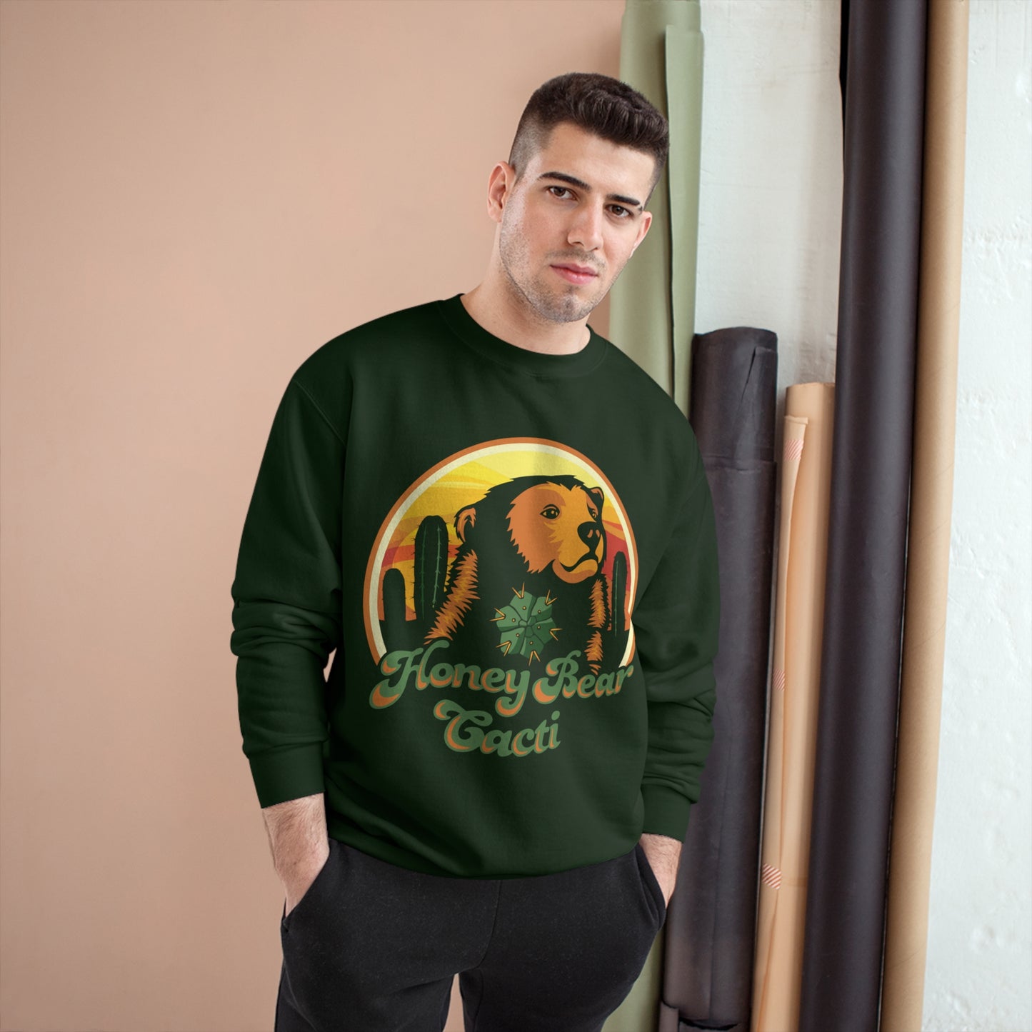 HoneyBear Cacti Champion Sweatshirt!