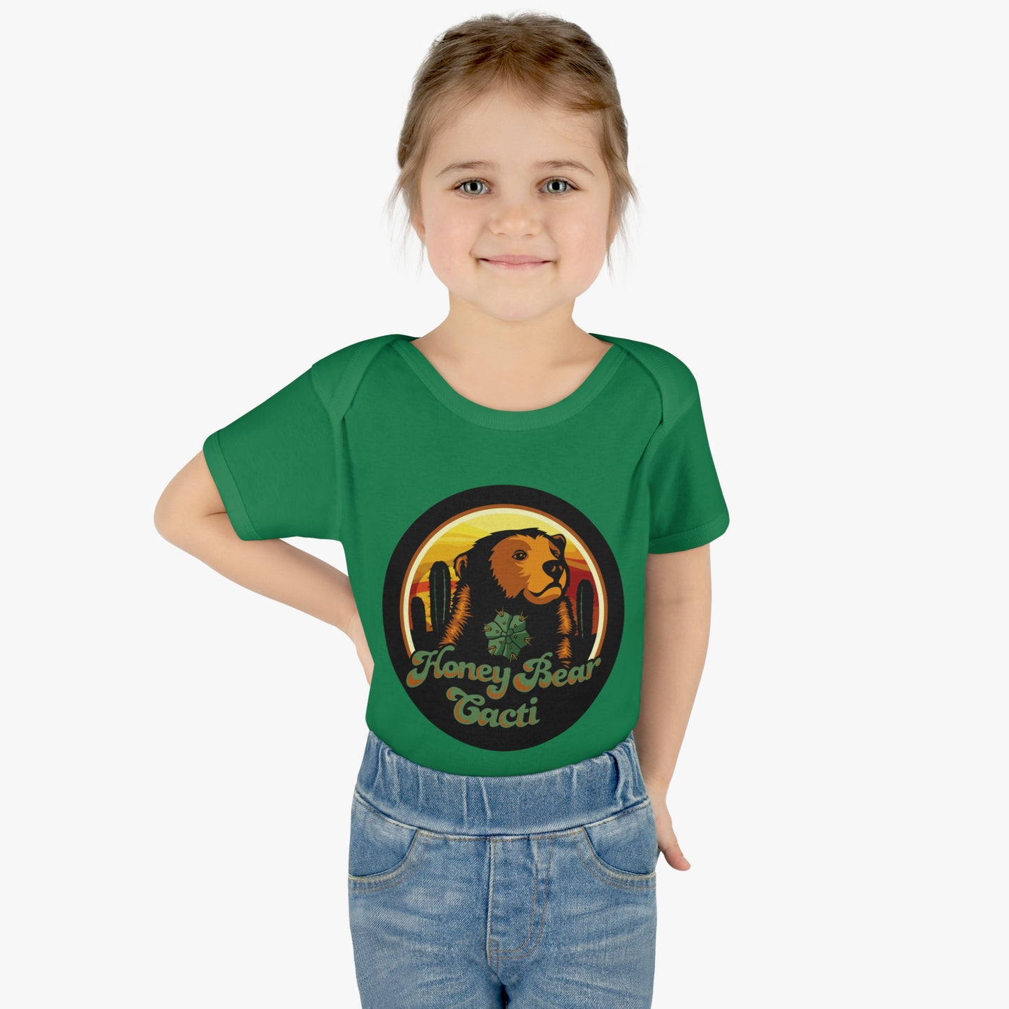 HoneyBear Cacti Onesie