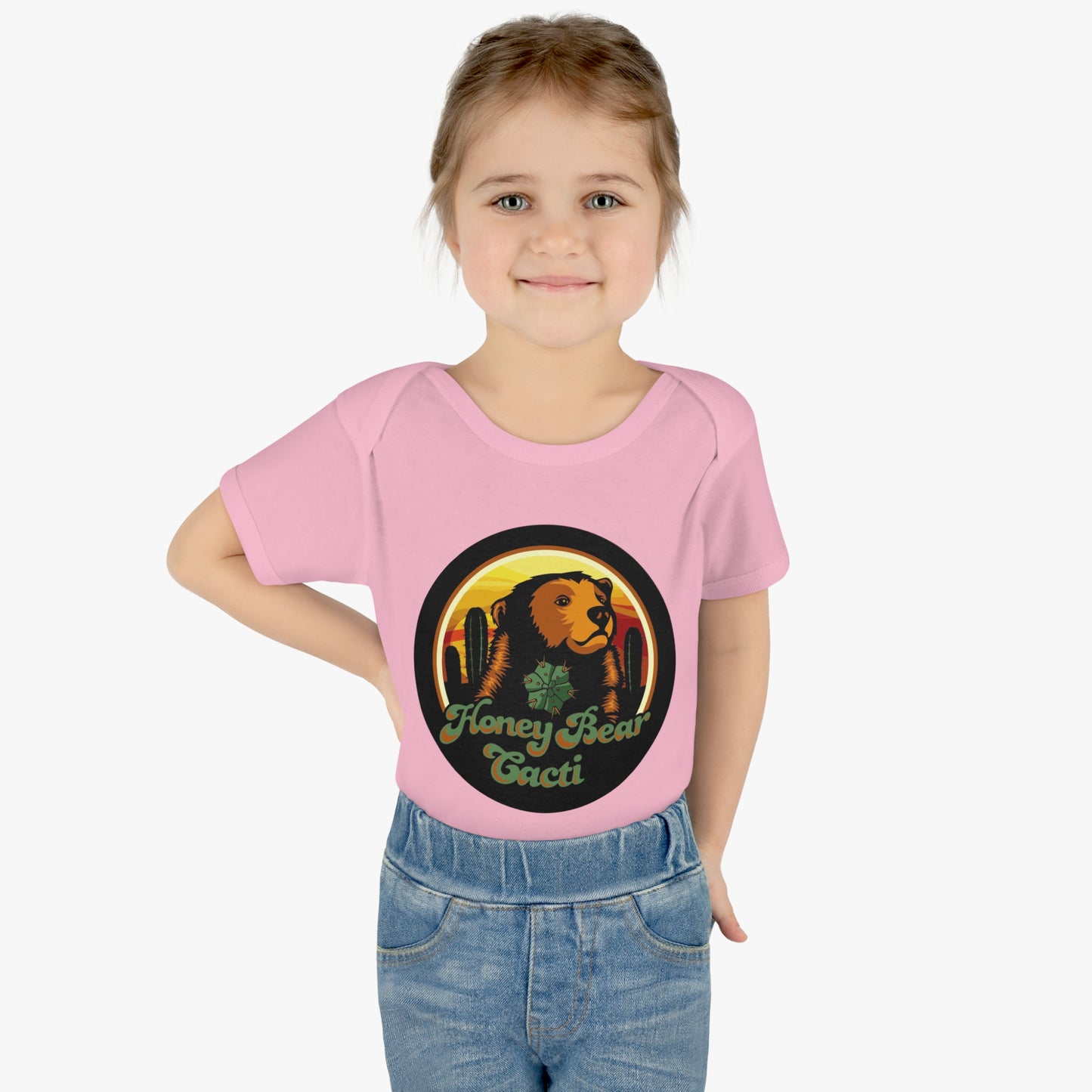 HoneyBear Cacti Onesie