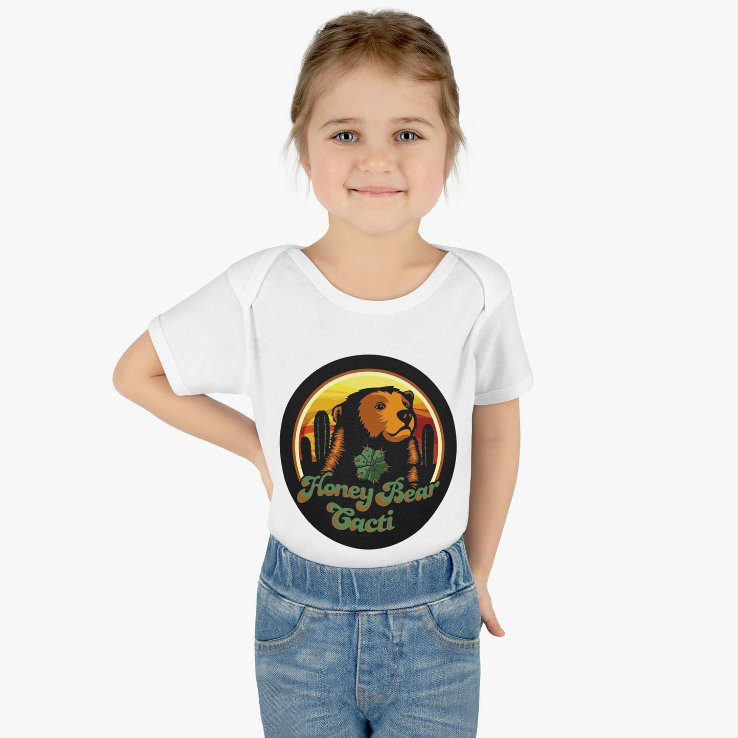 HoneyBear Cacti Onesie