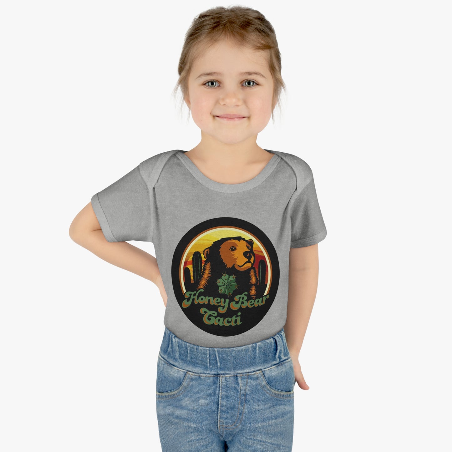 HoneyBear Cacti Onesie
