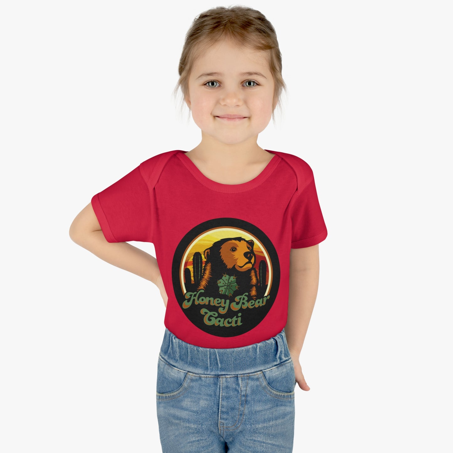 HoneyBear Cacti Onesie