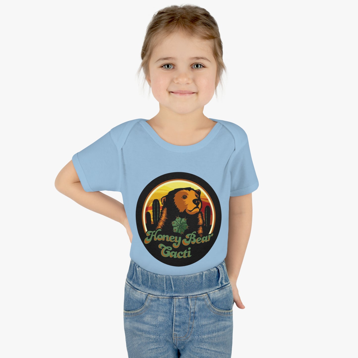 HoneyBear Cacti Onesie