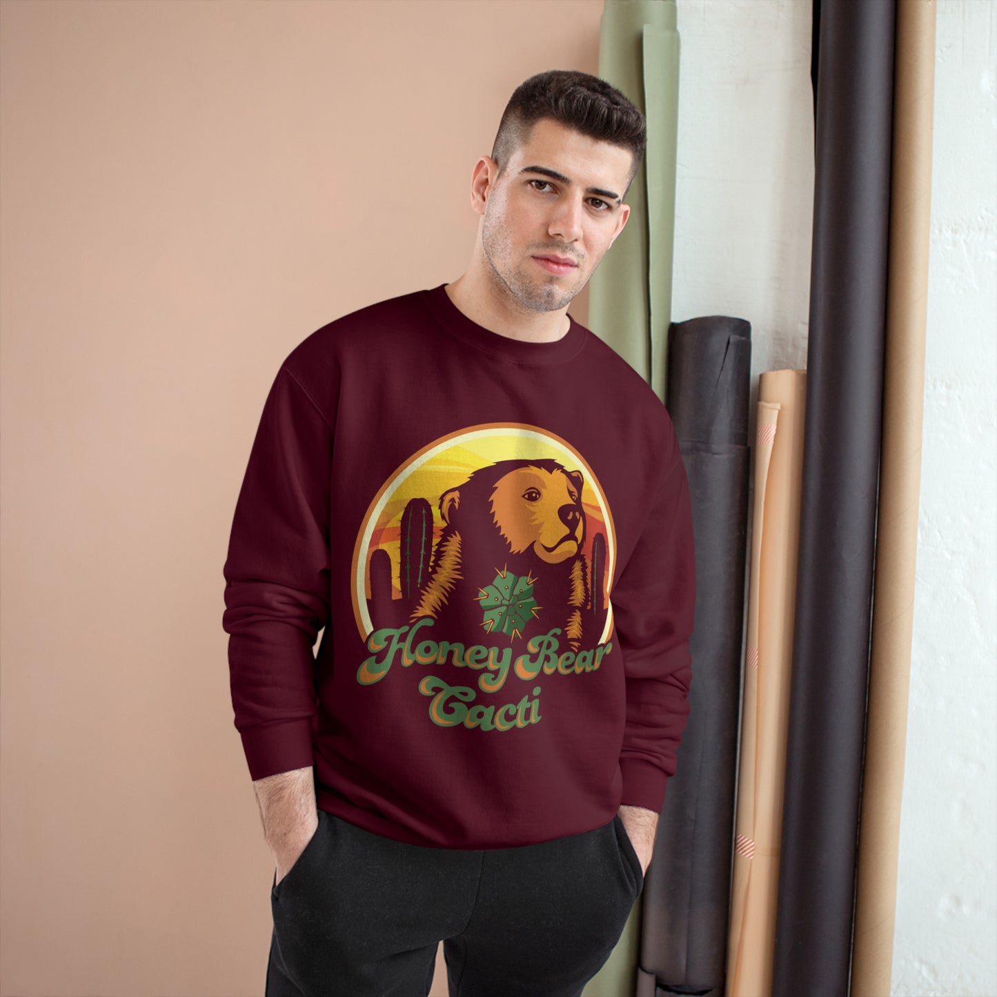 HoneyBear Cacti Champion Sweatshirt!