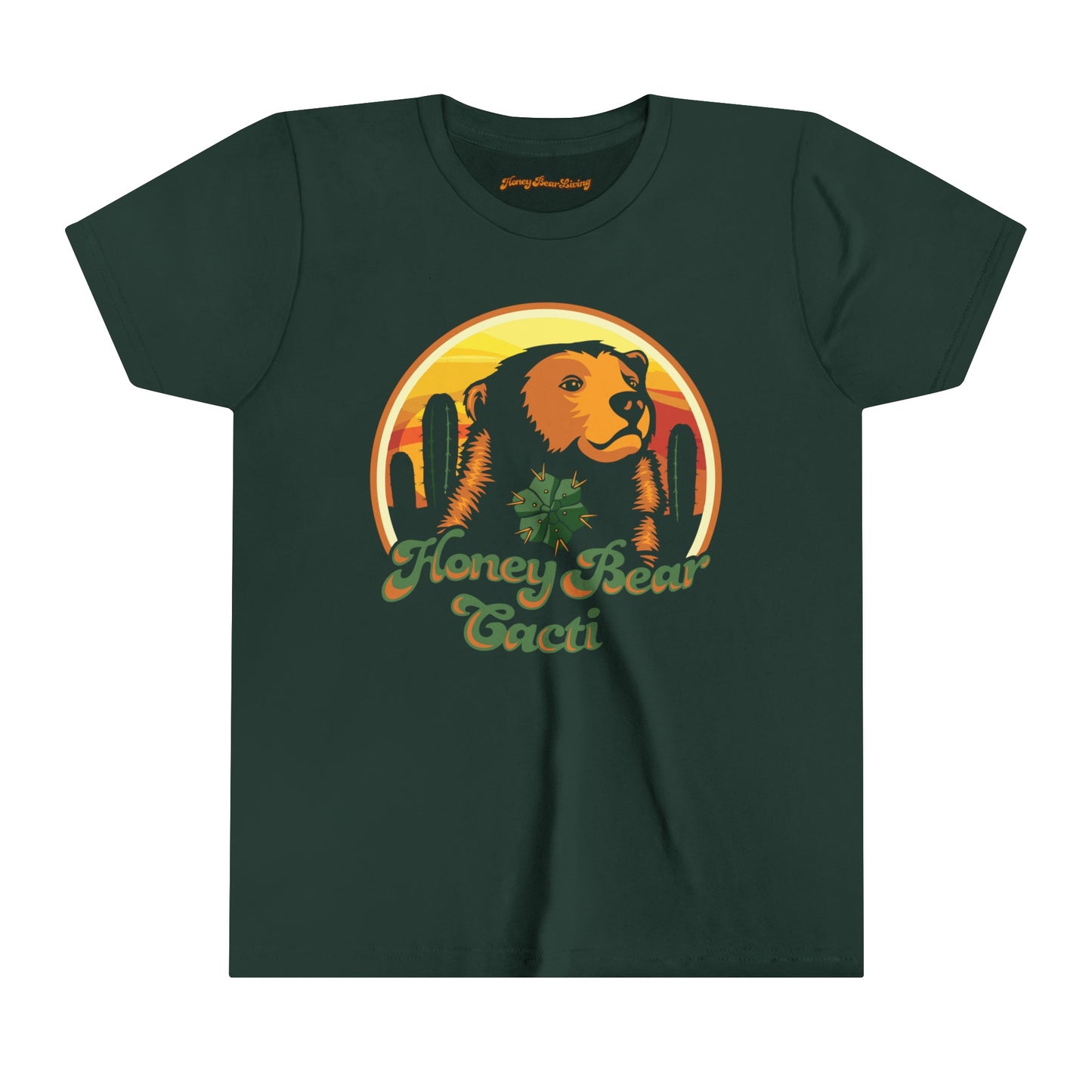 HoneyBear Cacti Kids Soft Tee