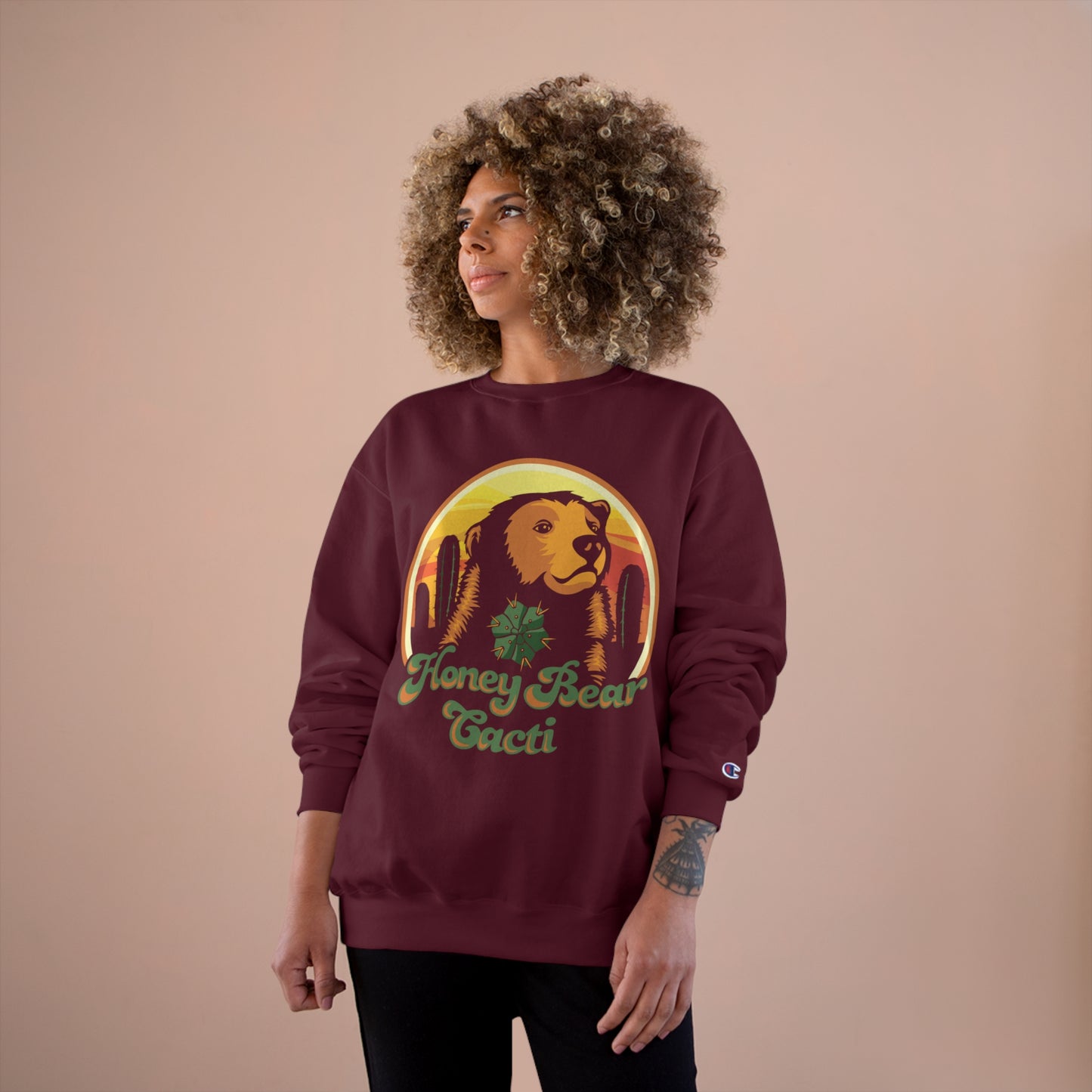 HoneyBear Cacti Champion Sweatshirt!