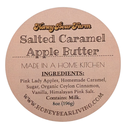 Salted Caramel Apple Butter 8oz