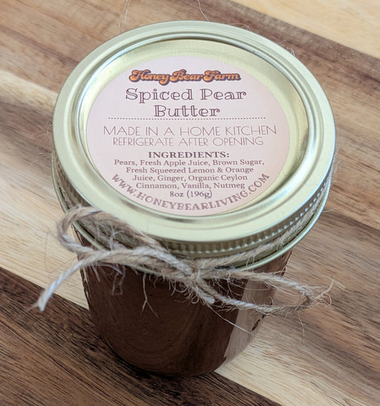 Spiced PearButter 8oz